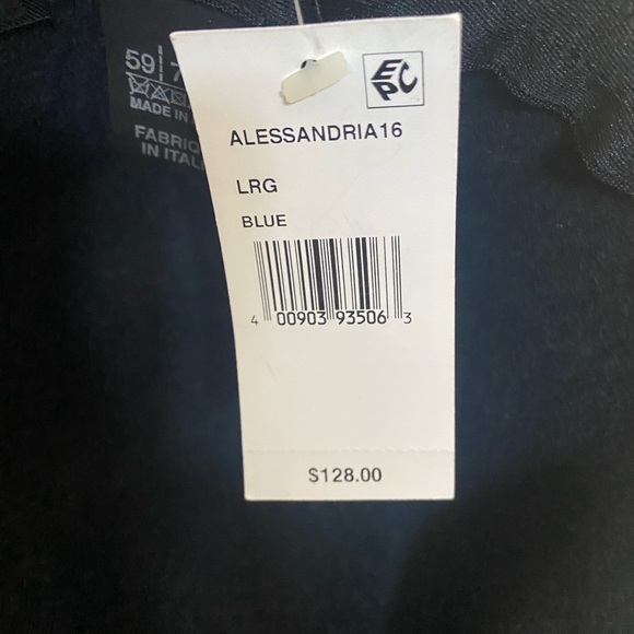 🎃NWT Navy Blue wool fedora - Picture 6 of 7